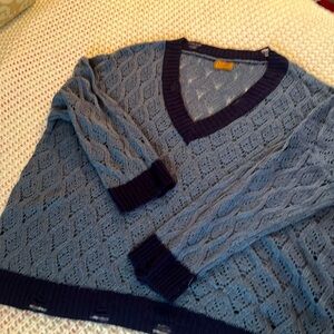 Pol Brand Distressed Sweater